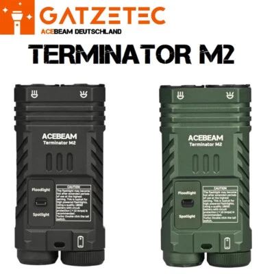 ACEBEAM Terminator M2 Black 5000 Kelvin 2000 lúmenes incl. batería nueva 2025 - Imagen 1 de 4