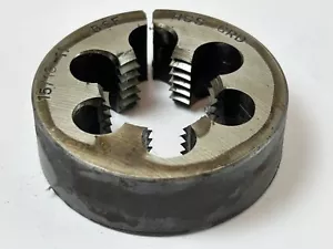15/16" BSF SPLIT DIE ROUND (RIGHT HAND), HSS, 2"OD, Made in England - Picture 1 of 2