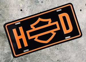 Harley Davidson Vintage Style License Plate Roadglide FXR Dyna Sportster Shield - Picture 1 of 1