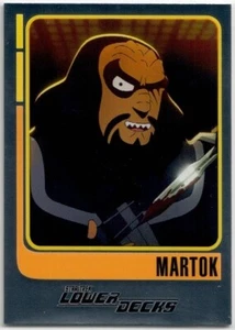 Star Trek: Mazos inferiores - Expansión de personajes - LDC27 Martok - Tarjeta de inserción - Imagen 1 de 2