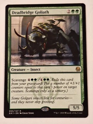 Deadbridge Goliath - Guilds of Ravnica Guild Kit - Magic the Gathering MTG Nice! - Image 1 of 3