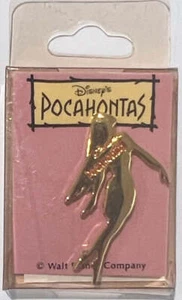 Pocahontas Gold Silhouette Japan Disney Pin C03 - Picture 1 of 1