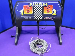 Pitsco Impulse GII Finish Line Only Fastrak Elevated Racing Track Dragsters CO2 - Foto 1 di 4