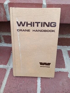 Whiting Crane Handbook 1979 4th Edition Design Data Engineering RARE - Picture 1 of 19