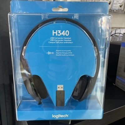 Cuffie Logitech H340 USB - Nuovo - Immagine 1 di 4