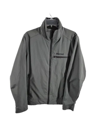 Chaqueta cortavientos Marmot para hombre gris medio forrada de vellón Softshell Foto 1 de 4