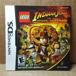 Nintendo DS Lego Indiana Jones The Original Adventures Anleitung Booklet (B-4) - Bild 1 von 3
