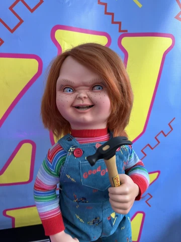 modified ULTIMATE CHUCKY Good Guy Doll Trick or Treat Studios rehauled Cover