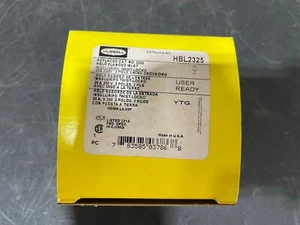 Hubbell HBL2325 Flanged Twist-Lock Inlet Used - Picture 1 of 3