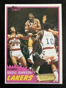 1981-82 Topps Magic Johnson (#21) NM HOFer, Lakers Great, NBA Champ ^GRUMPYBUCK^ - Bild 1 von 2
