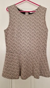 New Look Peplum top, size 12 - Picture 1 of 4