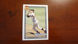 1991 TOPPS # 290 STEVE SAX BASEBALL CARD - Picture 1 of 2