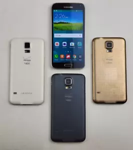 (USED) Samsung Galaxy S5 (SM-G900V) 16GB (GSM Unlocked) Smartphone - Afbeelding 1 van 13