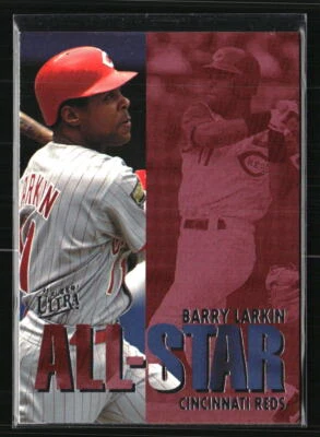 Barry Larkin 1995 Ultra #10 BASEBALL Card - Image 1 of 2