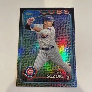 2024 Topps Series 1 Seiya Suzuki Easter Holiday Foil Parallel #151 Chicago Cubs - Picture 1 of 2