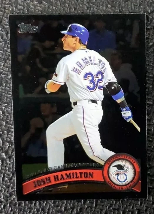 2011 Topps Josh Hamilton #29 black border - Image 1 of 1
