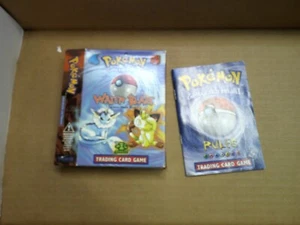 WOTC 1999 Pokemon Jungle Water Blast Theme Deck BOX ONLY NO CARDS W/ INSERTS - Picture 1 of 2