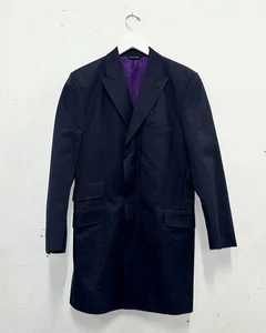 PAUL SMITH Navy Cotton Coat size 40 - Picture 1 of 9