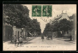 CPA Malakoff, La Route de Chatillon - Picture 1 of 2