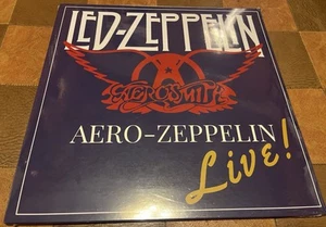 AERO-ZEPPELIN Live! LP Aerosmith And Led Zeppelin Sealed EU Copy - Picture 1 of 4