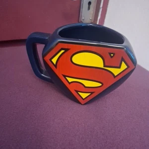DC Comics Superman Shaped Mug manufactured by Paladone - Unused for beverages - Imagen 1 de 4