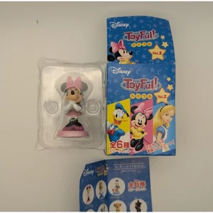 Disney Toyful Vol. 2 figuras de Minnie Mouse con caja e inserto juguete cápsula Yujin Japón - Imagen 1 de 2