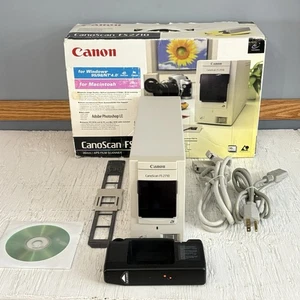 Canon CanoScan FS2710 35mm APS Film Slide Negative Scanner In Original Box Vtg - Picture 1 of 18