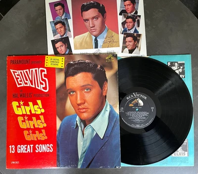 LP Elvis Presley - Girls! Girls! Girls! - US RCA LPM 2621 w/ Calendar - Bild 1 von 3