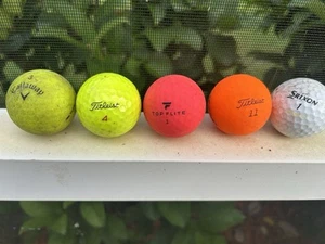 10 Pack Assorted Golf Balls - Picture 1 of 1