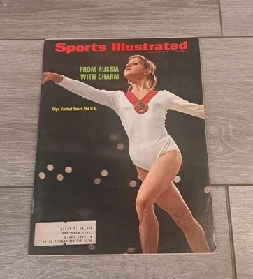 Sports Illustrated March 19, 1973 Olga Korbut Olympic Gymnastics  - Image 1 of 4