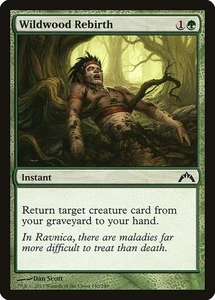 Wildwood Rebirth 4x FOIL GTC MTG Gatecrash Common MINT green - Picture 1 of 1