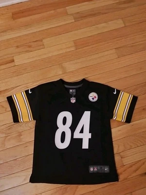 Футболка игрока НФЛ Антонио Брауна из Pittsburgh Steelers Nike для детей ясельного возраста на поле M 5-6 - Изображение 1 из 4