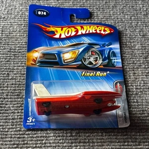 Hot Wheels #074 Final Run 2005 hidroavión rojo base cromada sellado de fábrica - Imagen 1 de 3