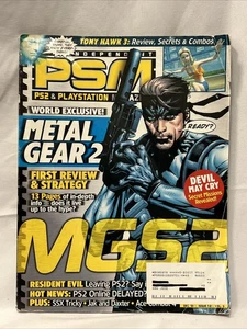 PSM Playstation 2 PS2 Magazine 52 12/01 Vol 5 Metal Gear 2 Tony Hawk GUC - Bild 1 von 6