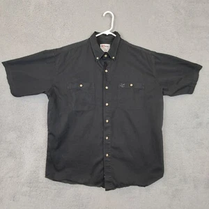 CHASE AUTHENTICS Shirt Mens Extra Large Button Down Short Sleeve Racing NASCAR - Picture 1 of 12