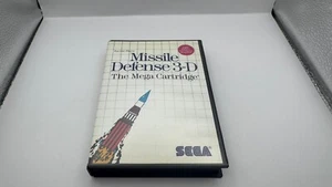 Missile Defense 3-D Sega Master System W/Manual Rare 8 Bit Retro 1987 #1191 - Picture 1 of 13