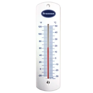 Brannan Room Thermometer 240mm - Home Office Garden Shed Indoor Outdoor - Picture 1 of 7