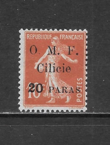CILICIA SCOTT 103 MH FINE - 1920 20pa on 10c RED - SOWER TYPE ISSUE - Picture 1 of 2