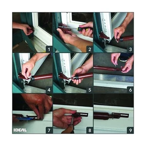 Ideal Security SK1730 Heavy duty replacement storm door closer Brown - Picture 1 of 4