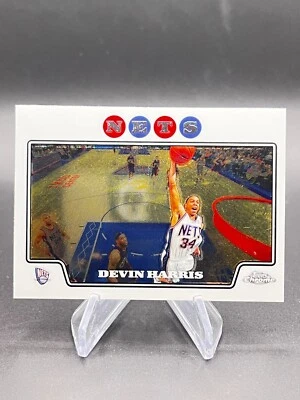 2008-09 Topps Chrome branco Devin Harris #78 - Imagem 1 de 3