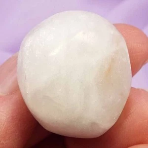 Rare Anhydrite tumblestone 'See The Gift In Everything' 15.5g SN46727 - Picture 1 of 4