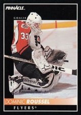 #96 Dominic Roussel - Philadelphia Flyers - 1992-93 Pinnacle Canadian Hockey