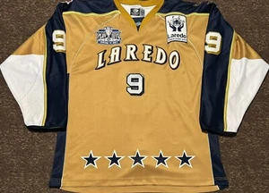 OT CHL 2010 Laredo Bucks Neil Trimm Game Worn Hockey Jersey - Picture 1 of 14