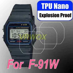 Protezione per F91W F-91W-1 F-91WM-1B F-91WG-9 F-91WS HD Trasparente. - Foto 1 di 24