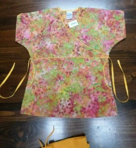 SMART S.C.R.U.B.S. UNIFORM TOP & PANT SET-SMALL-MARMALADE TOP-MANGO PANT-NEW - Picture 1 of 7