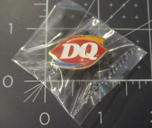 DAIRY QUEEN DQ Enamel PIN badge button lapel blizzard ice cream dilly bar C - Picture 1 of 1