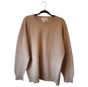 Pringle Of Scotland Light Tan 100% Cashmere Sweater Size L - Picture 1 of 8