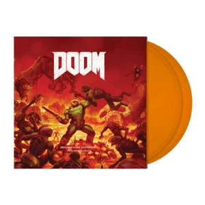 Doom Soundtrack Mick Gordon Deluxe Double Orange Vinyl x/500 Record NEW - Picture 1 of 1