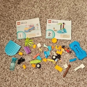 Lego Friends Beach Buggy Fun 41725 Complete - Foto 1 di 7