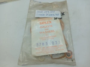 Juego de juntas carburador Solex 28 36 SFIF NOS Citroen D Super DS ID - Imagen 1 de 1